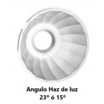 Foco Downlight LED COB Orientable Redondo Ø100mm 9w CRI90, Blanco, Negro ó Gris